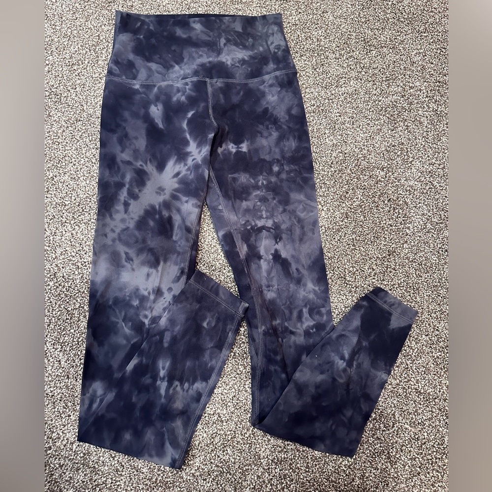 lululemon tie dye align leggings